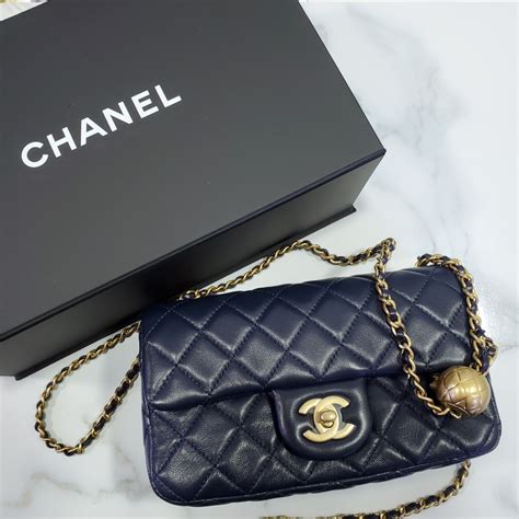 chanel mini flap bag金球